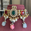 Swara Brass Handmade Fusion Necklace Set