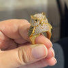 Owl Face Adjutstable Ring
