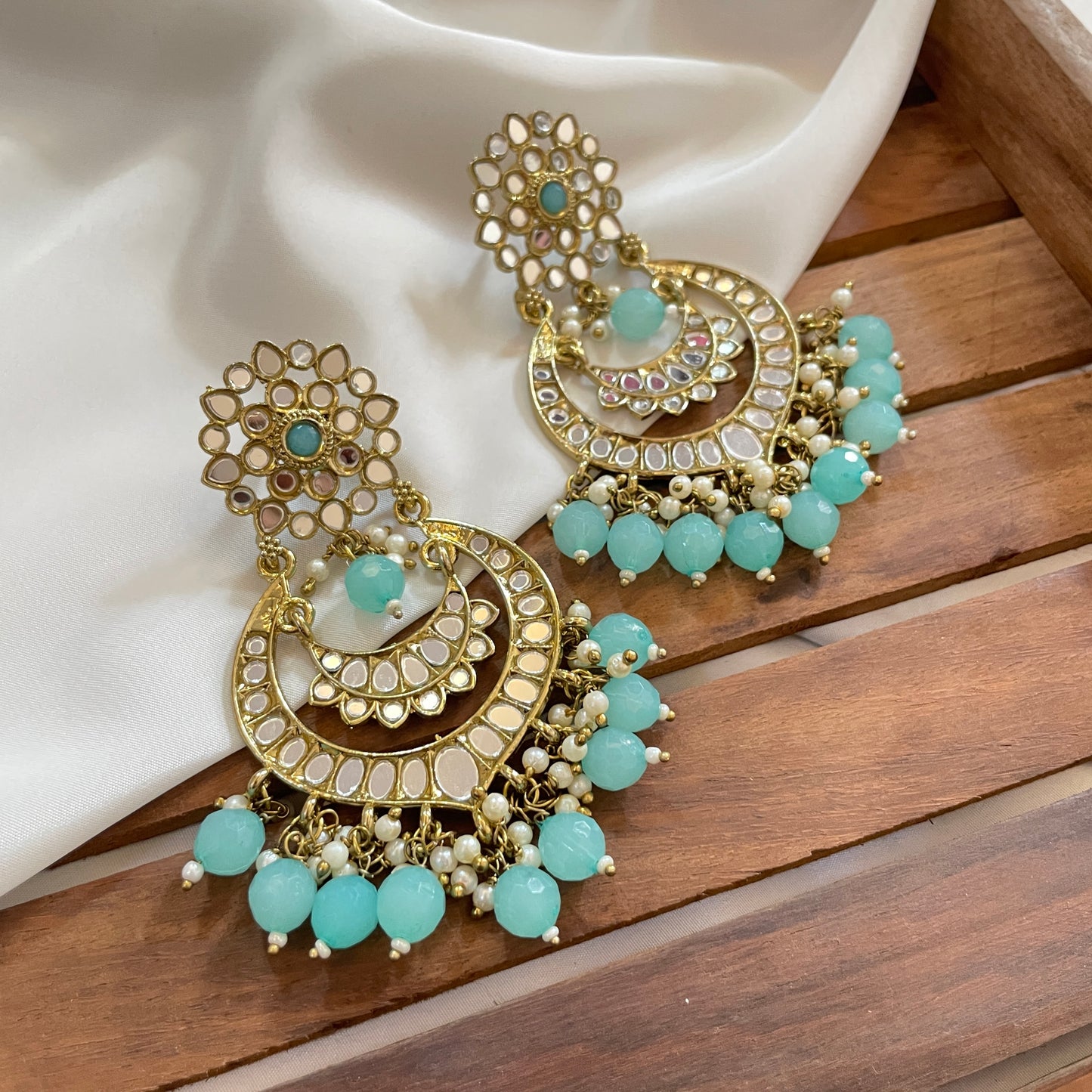 Mirror earrings
