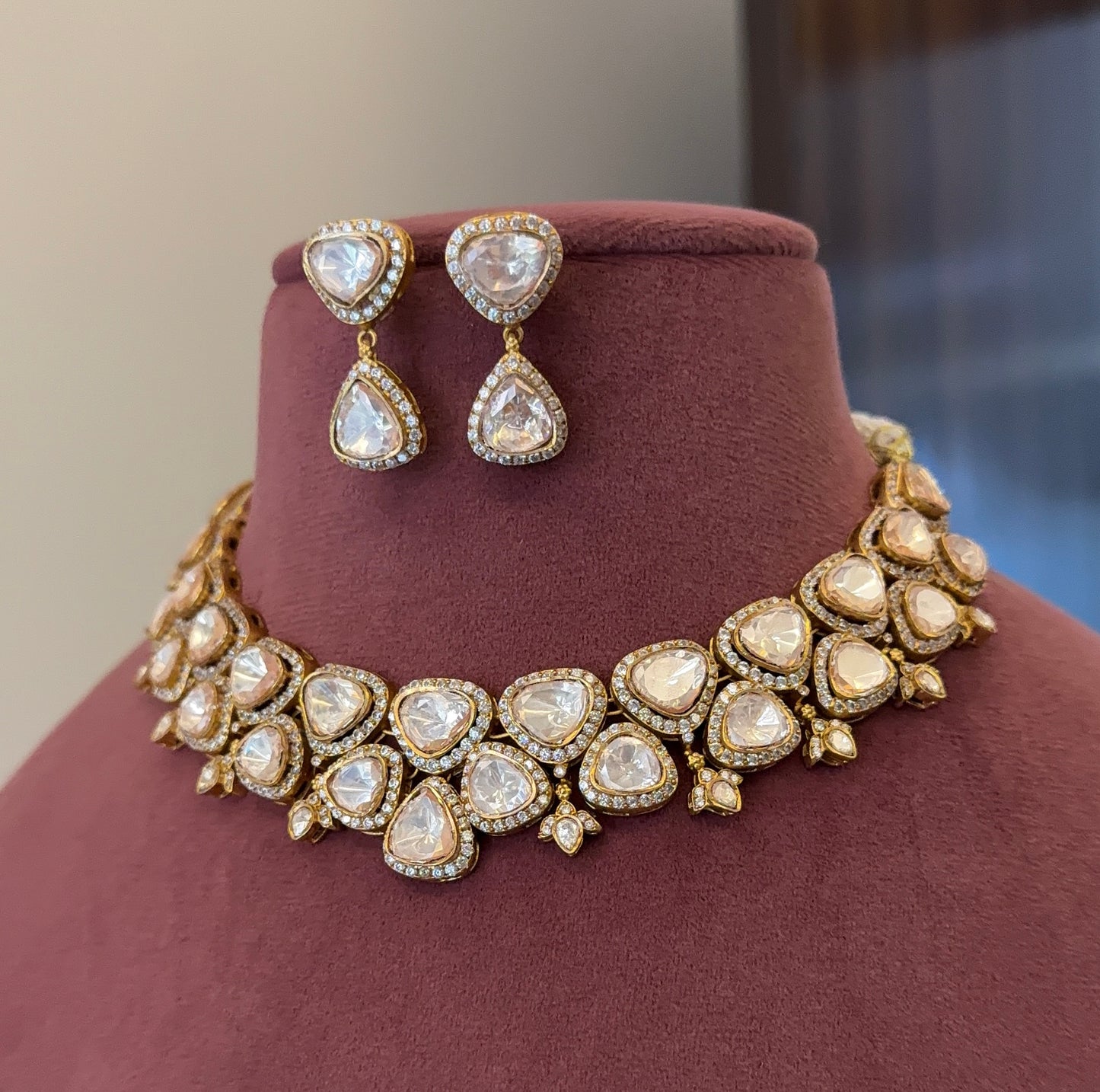 Kartika Moissanite Necklace