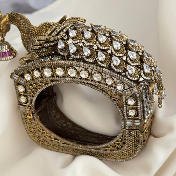 3D Peacock Statement Bracelet