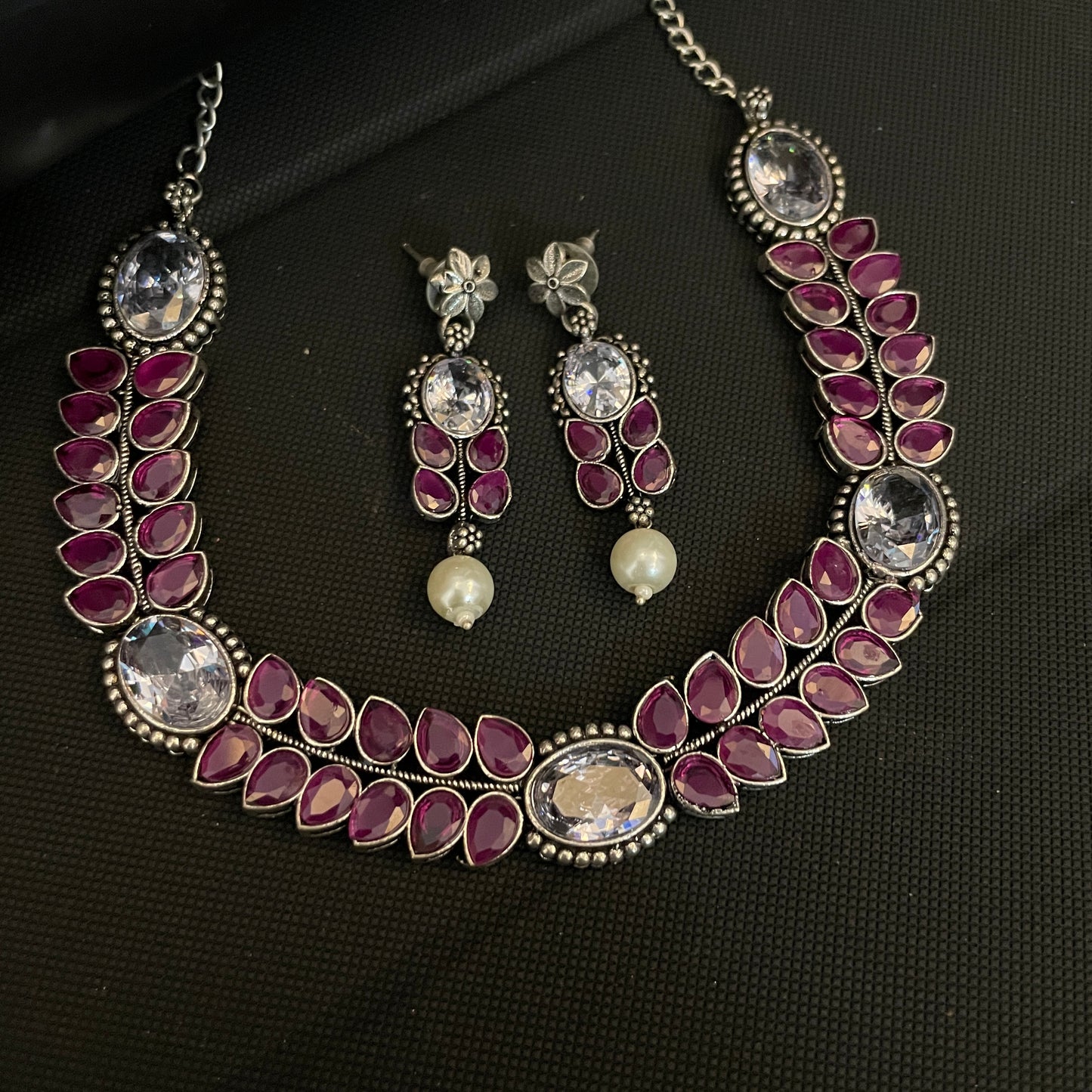 Zirconia Choker Set
