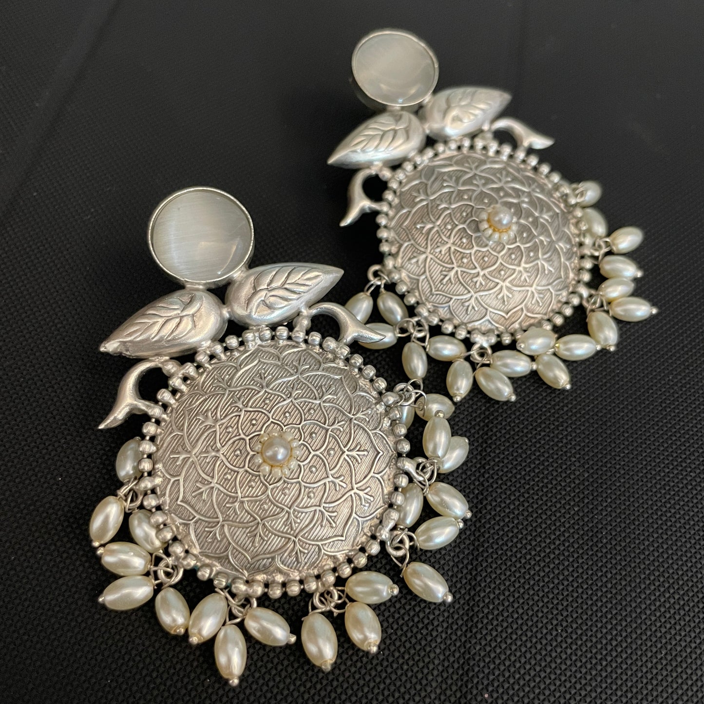 German Silver Lightweight Earrings