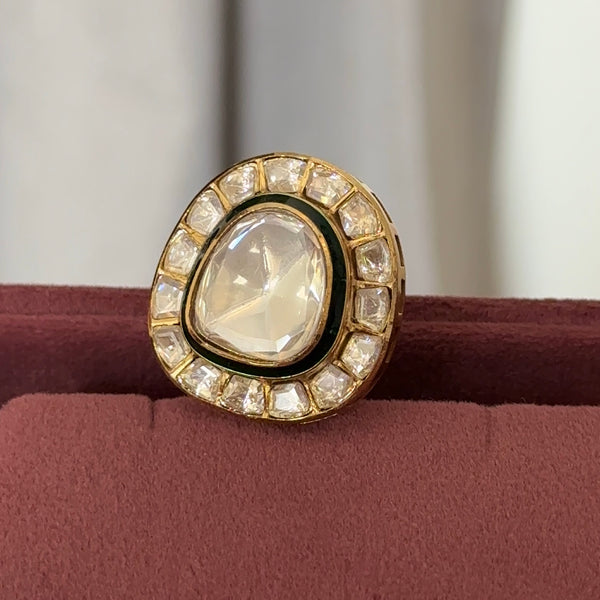 Vandhan Uncut Polki Ring