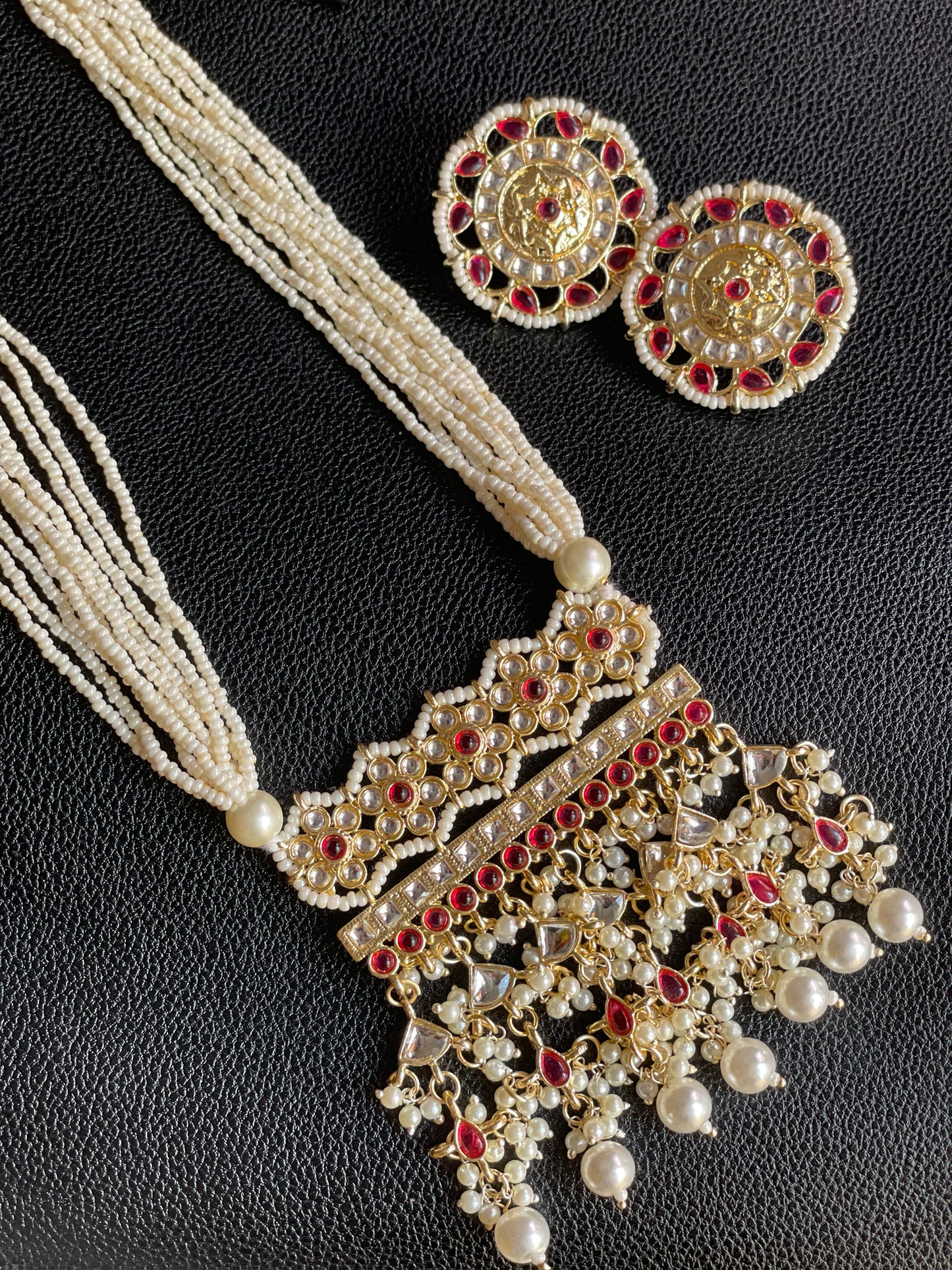 Long Kundan Necklace