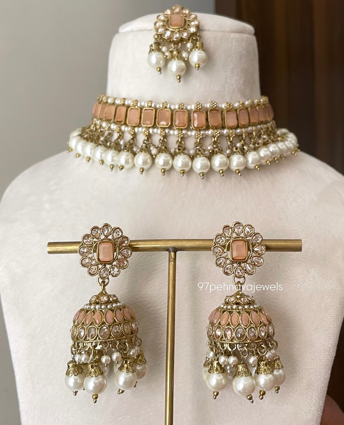 Hina Polki Choker Set