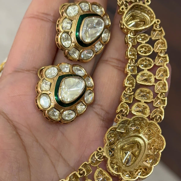 Avika Statement Polki Necklace