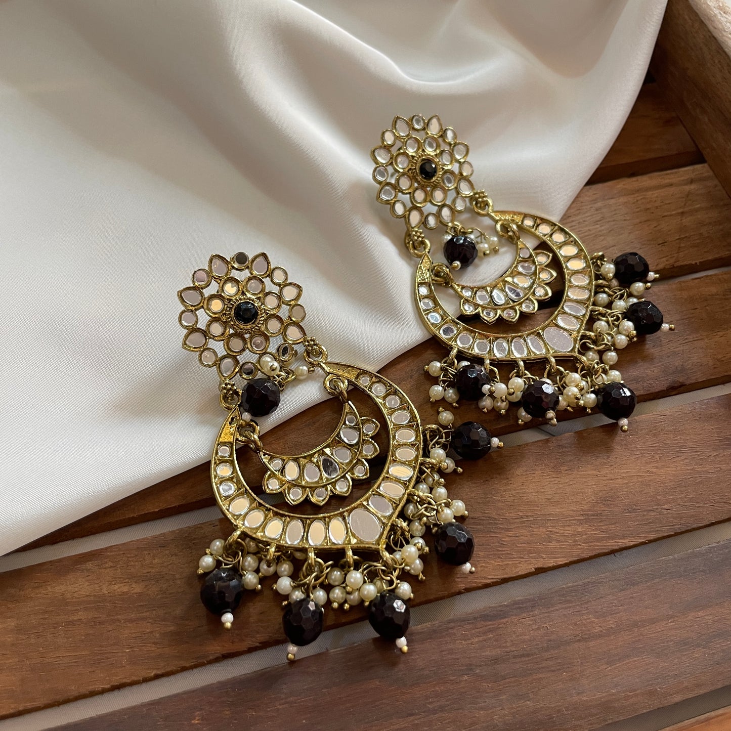 Mirror earrings