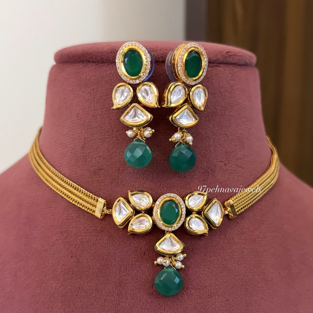 Lakshmi AC Kundan Choker Set