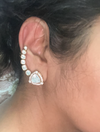 Diva Moissanite Minimal Earcuff