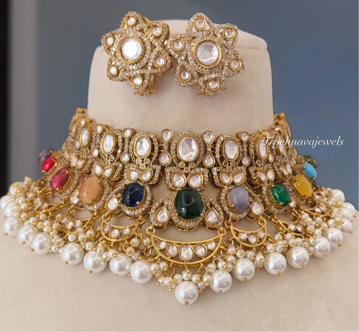 Karishma Premium Kundan Necklace Set