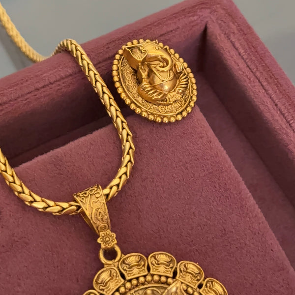 Ganesha Pendant Set