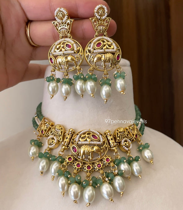 Gayatri Rajwada Necklace Set