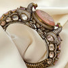 Victorian Antique Plated Peacock Bracelet