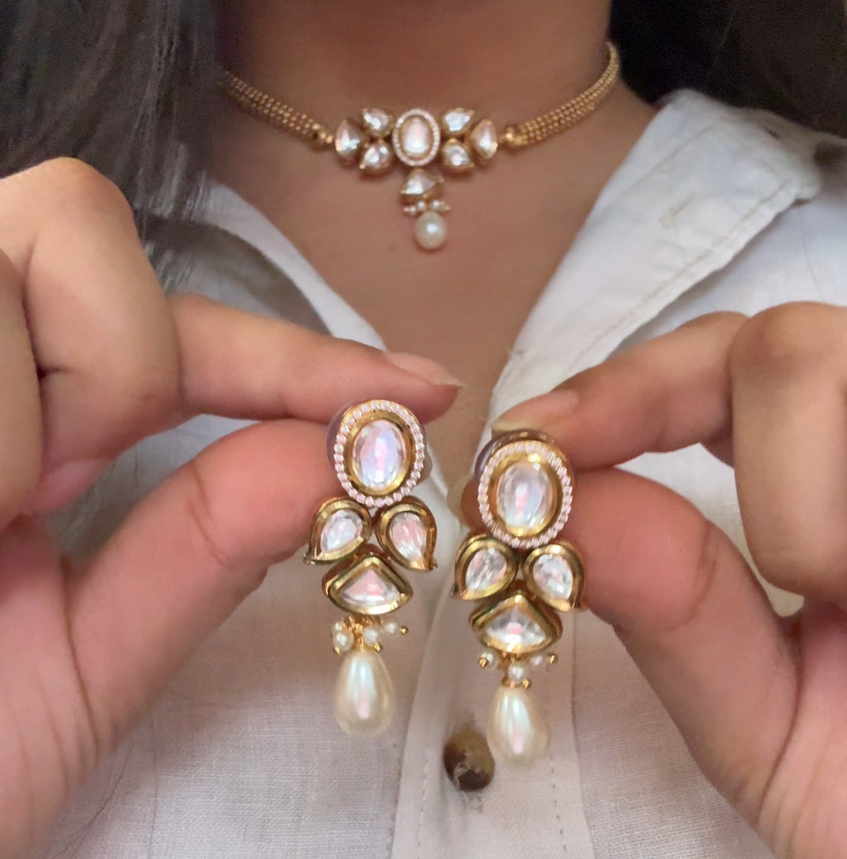 Lakshmi AC Kundan Choker Set