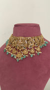 Saraswati Gold Plated Necklace Set