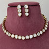 Single Line Moissanite Necklace Set