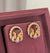 3D Peacock Doublet Studs