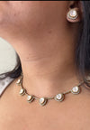 Daina Moissanite Dainty Necklace Set