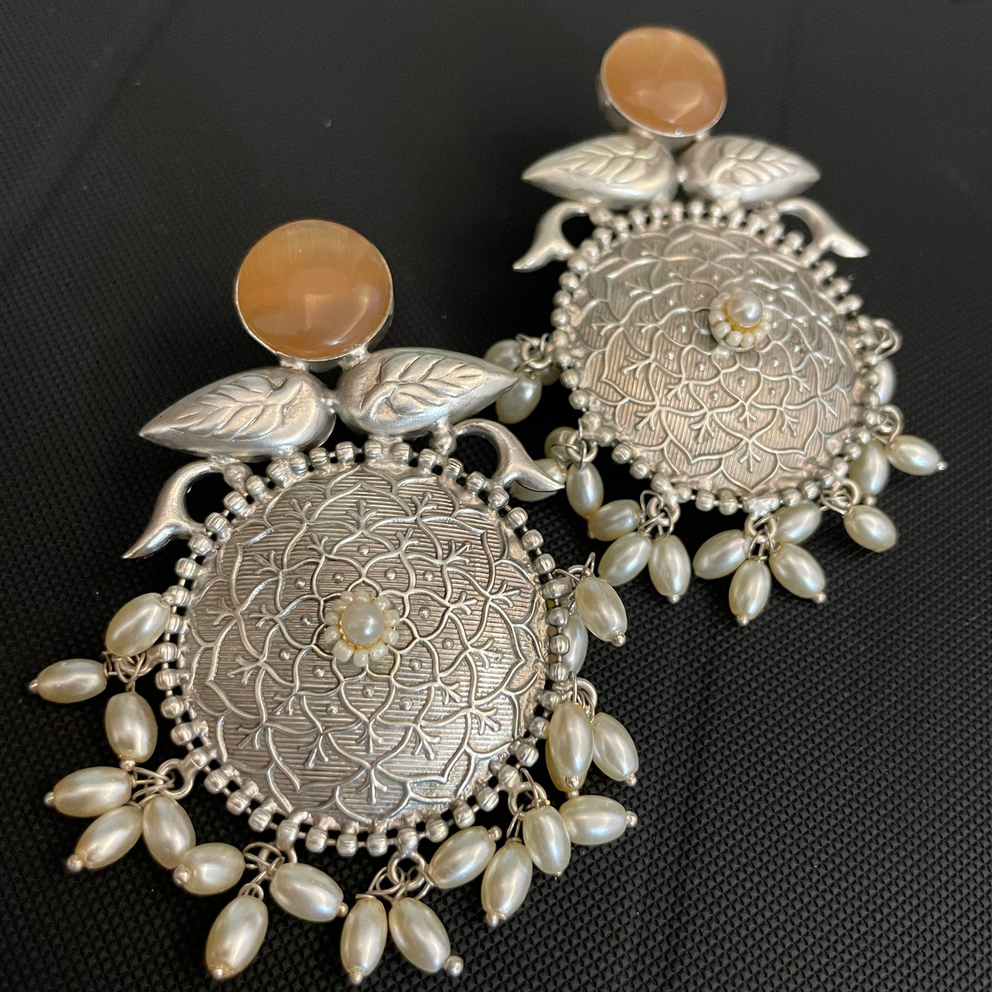 German Silver Lightweight Earrings