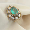 Vartika Moissanite Ring