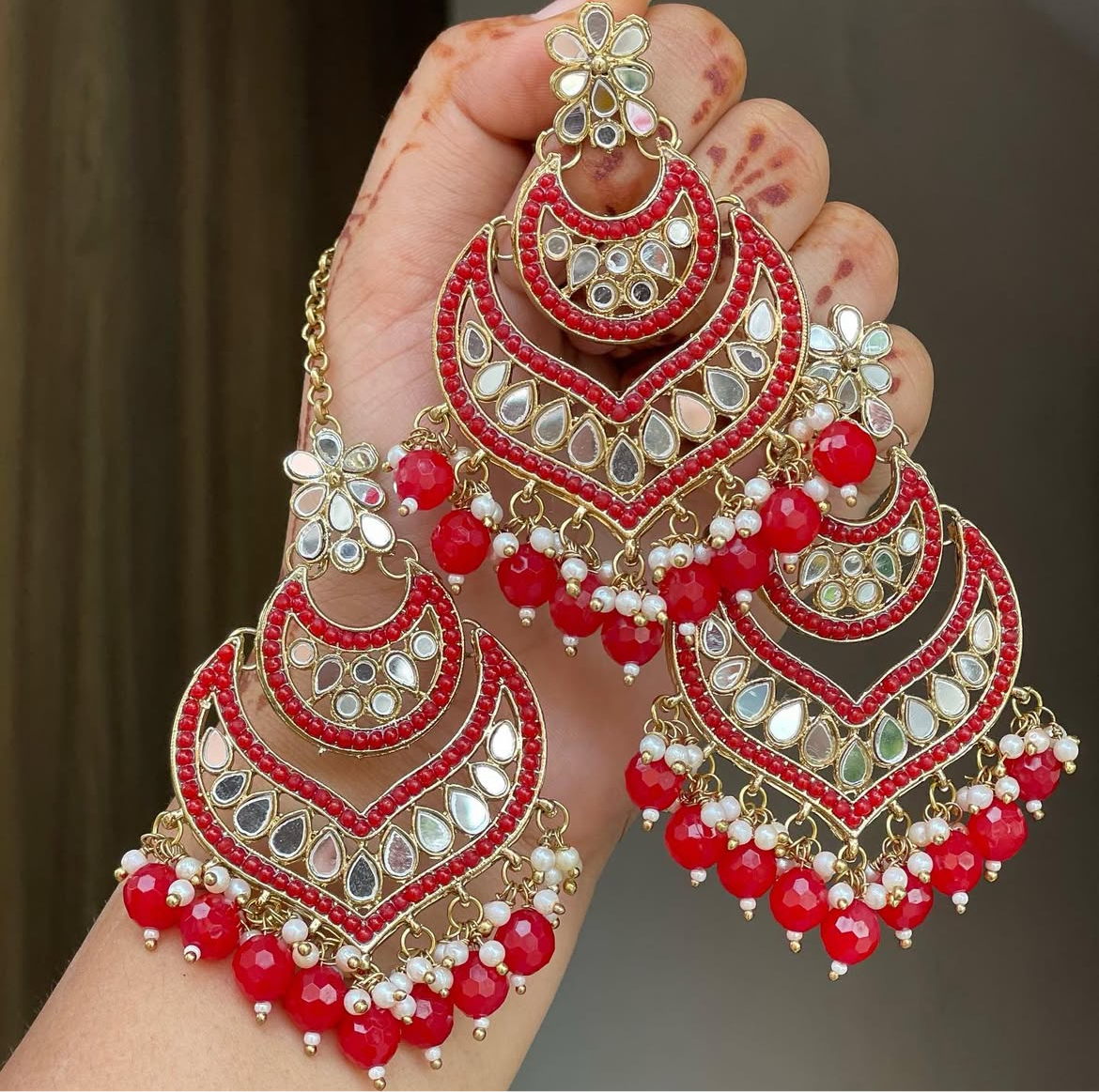 Paan Mirror Tikka Set