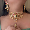 Radha Moissanite Choker Set