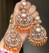 Nazmeet Mirror Earring Tikka Set