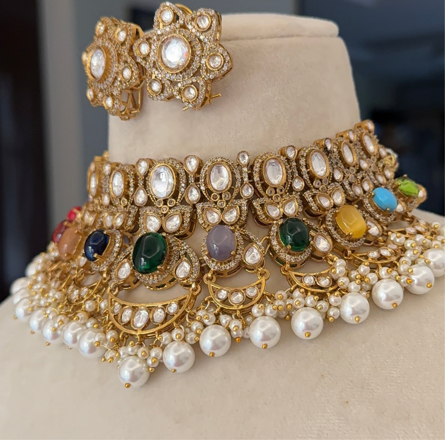 Karishma Premium Kundan Necklace Set