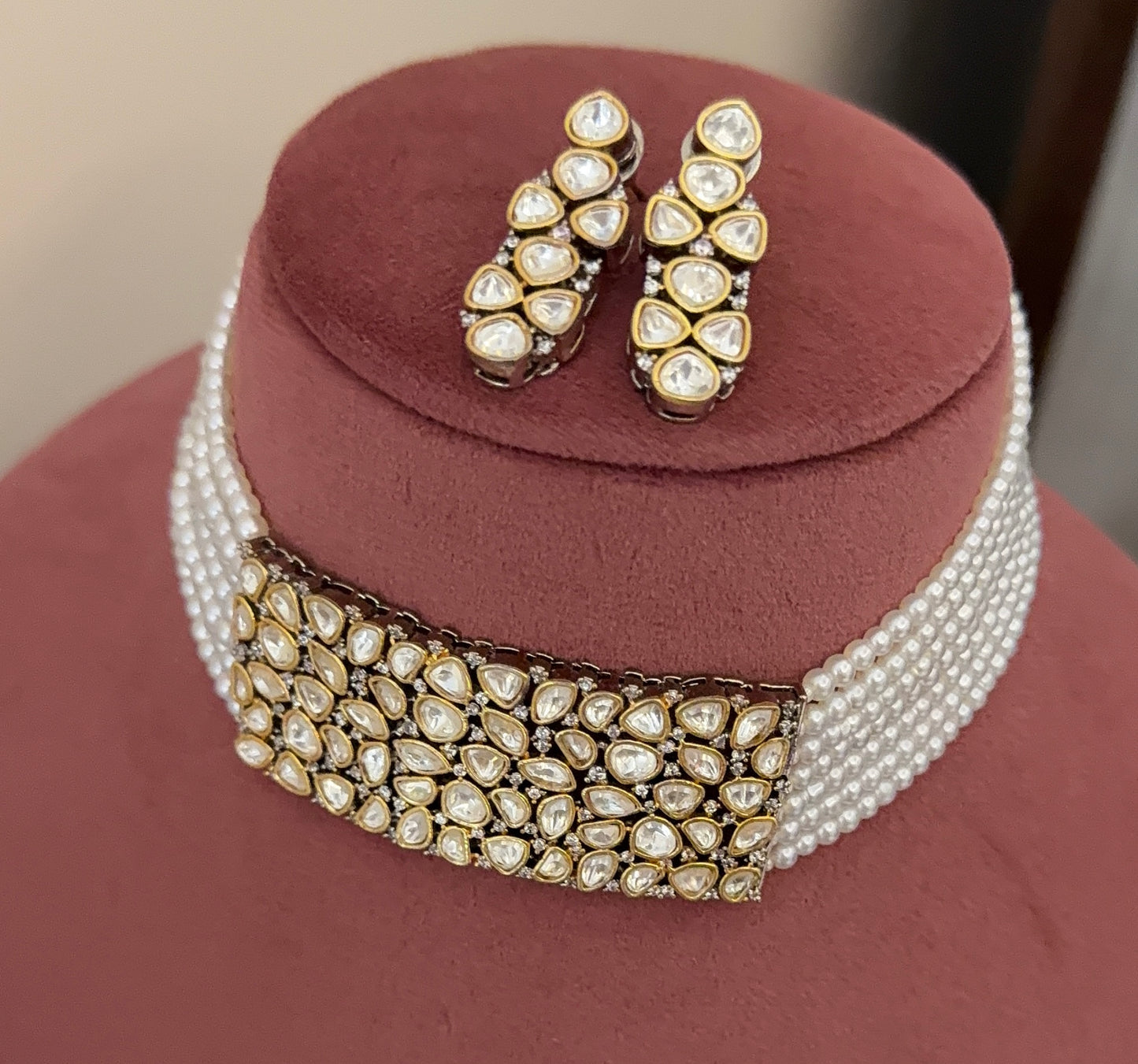 Sheil Moissanite Choker Set
