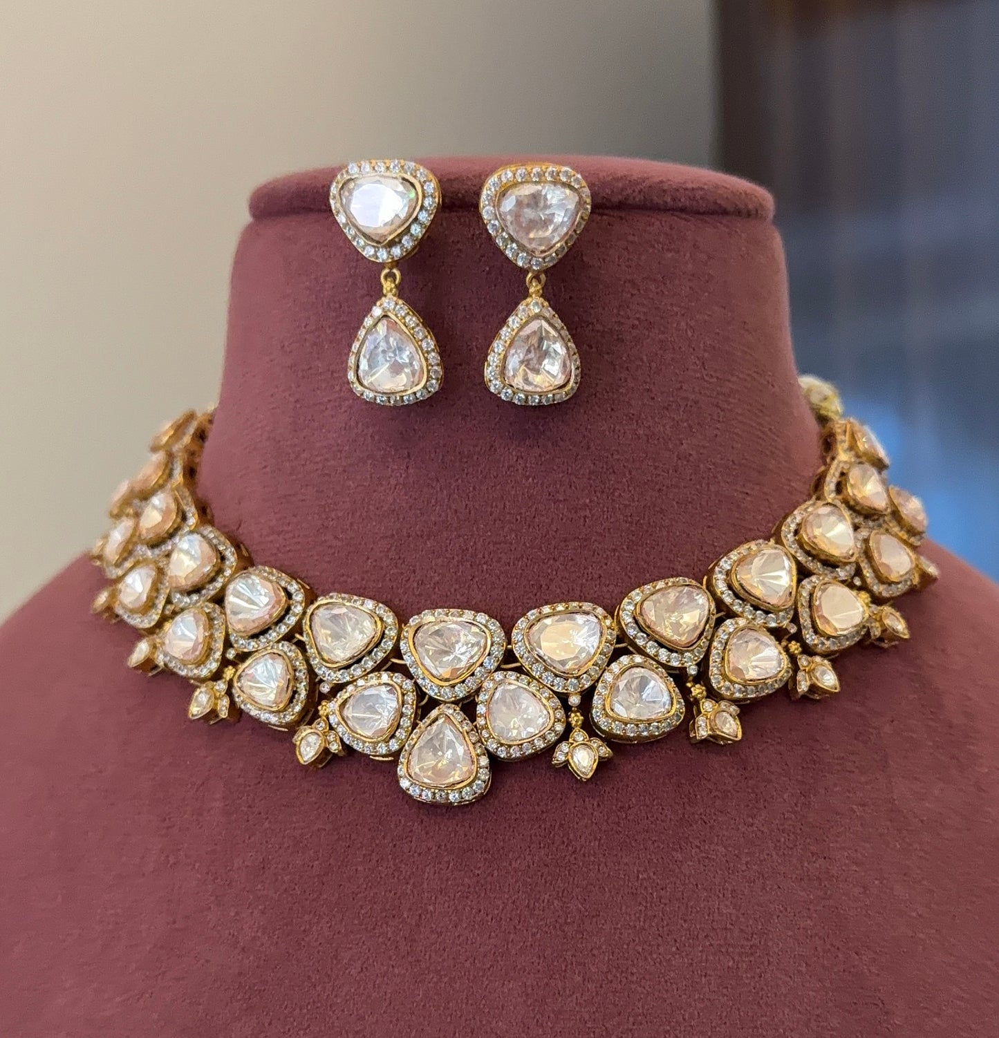 Kartika Moissanite Necklace