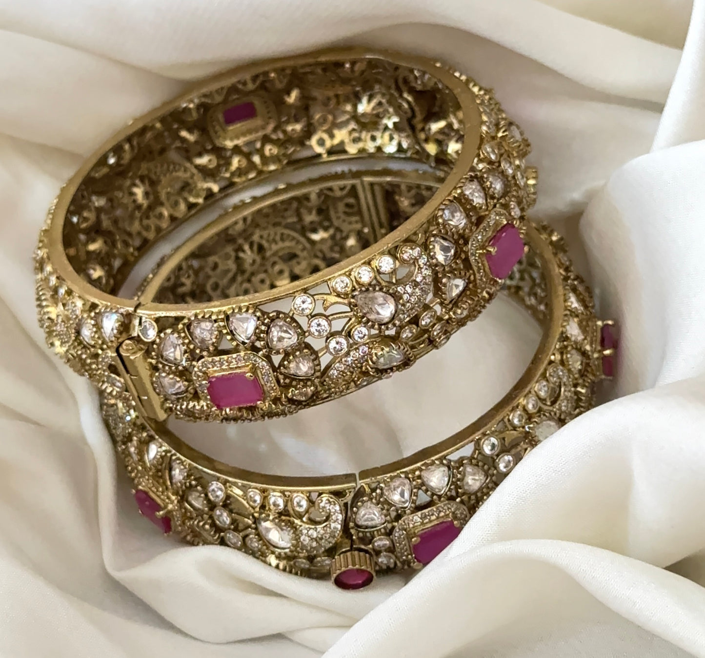 Monica Victorian Opening Bangles