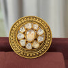 Gold Look Moissanite Ring