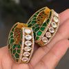 Enemal Hoop Earrings