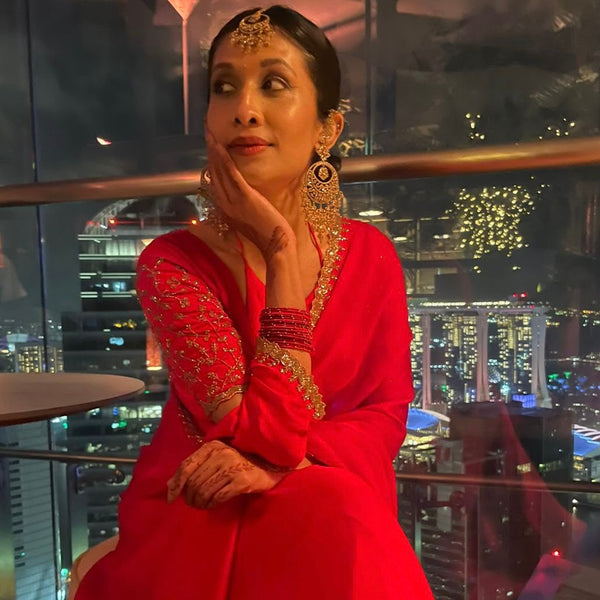 Sajdha Padmavati Earrings Tikka