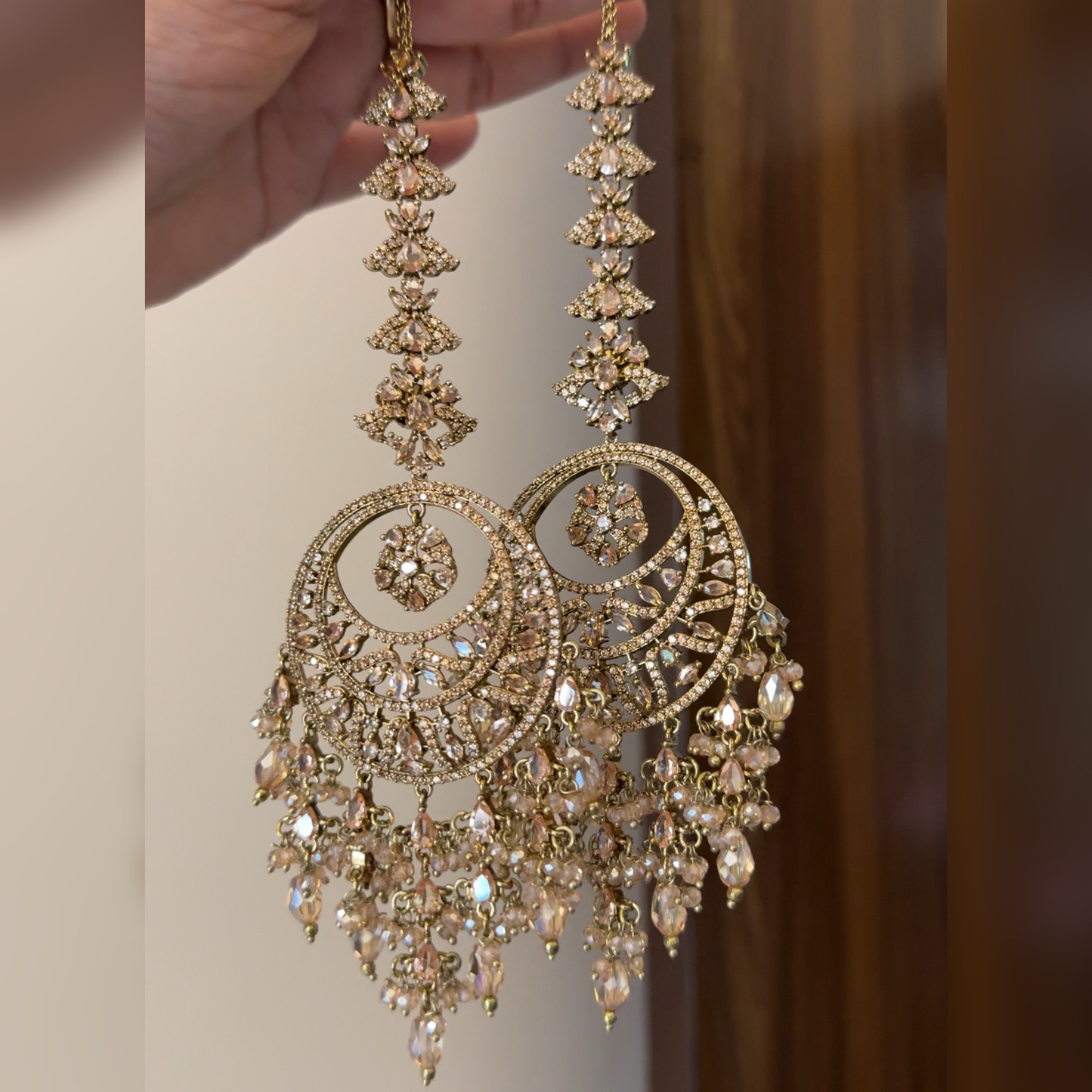 Sajdha Padmavati Earrings Tikka