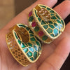 Enemal Hoop Earrings