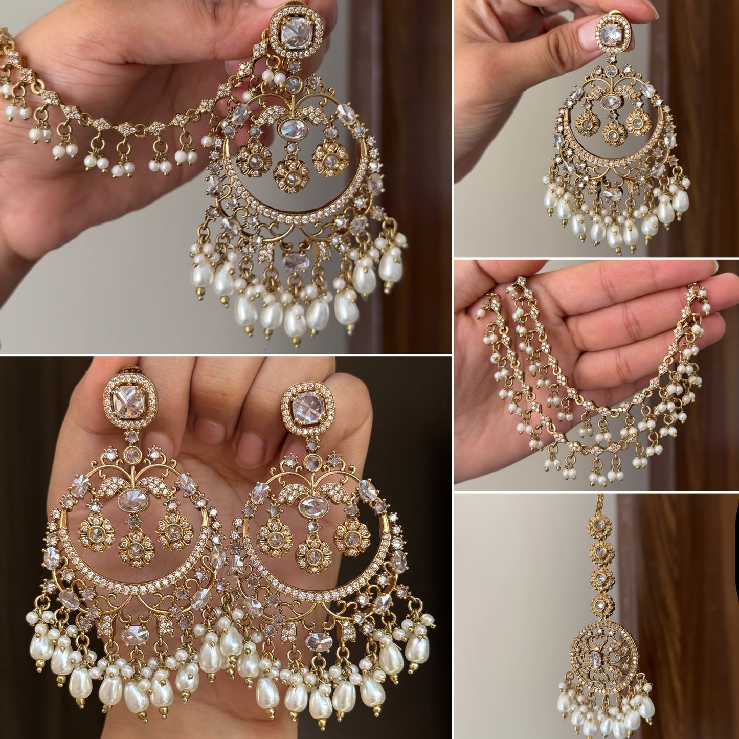 Zara Chaandbaali Tikka Set