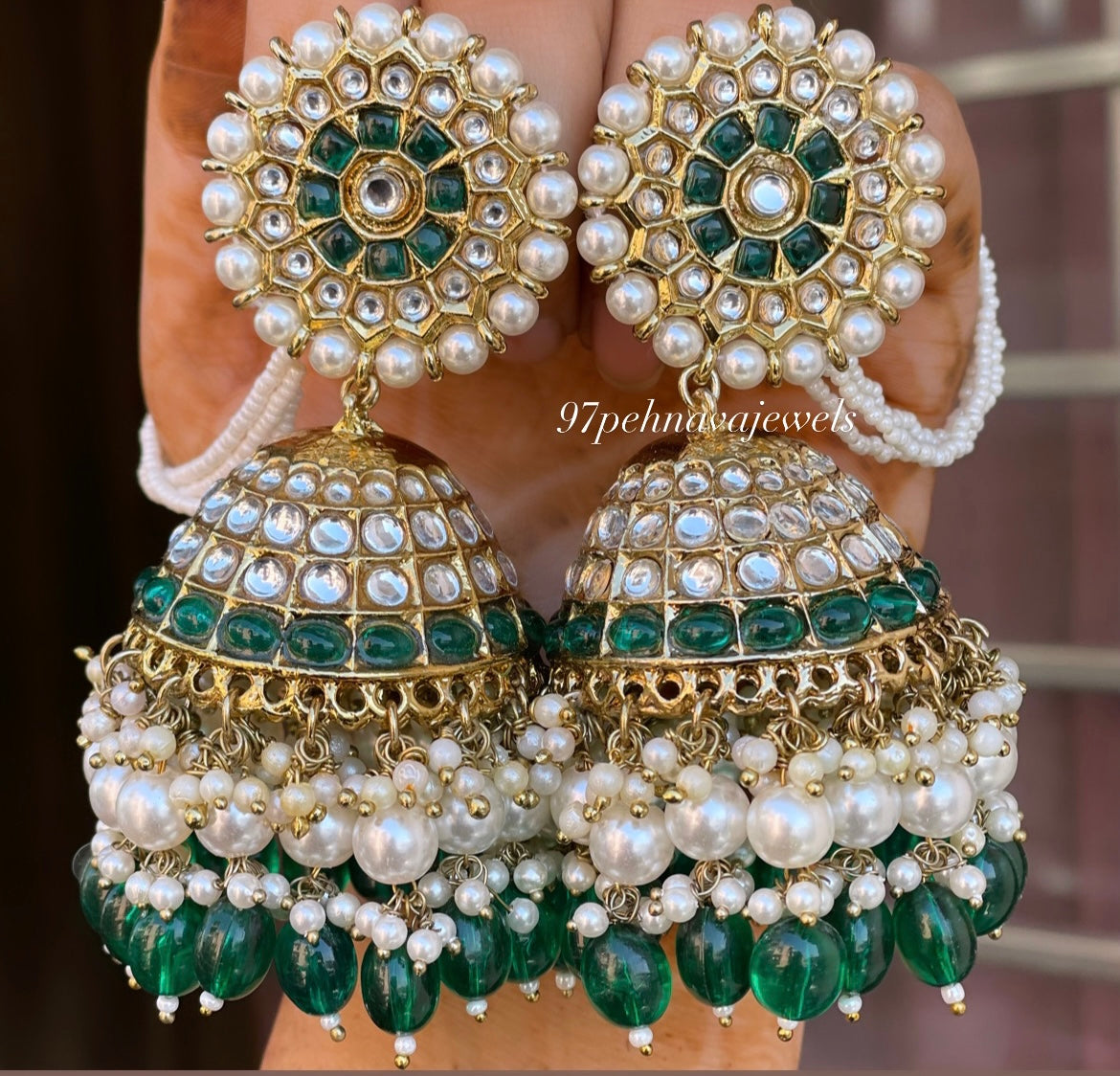 Mehendi Jhumkas