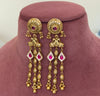 Premium Gold Plated Falling Necklace Set