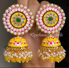 Meenakari Jhumkas
