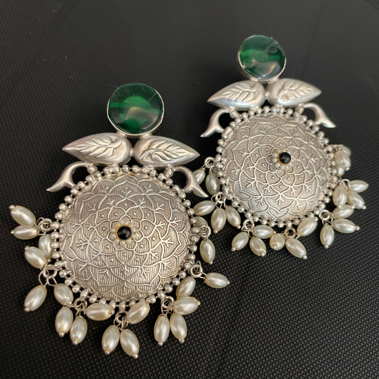 German Silver Lightweight Earrings