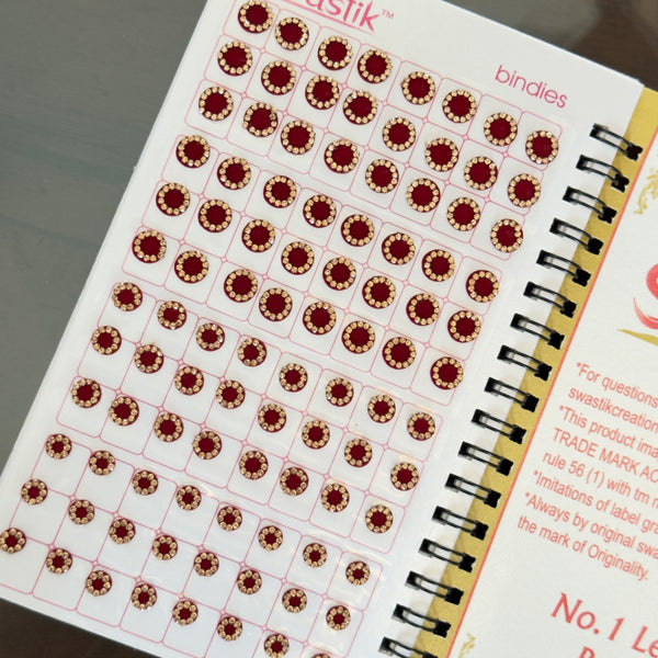 Pastel Full Border Bindi Book
