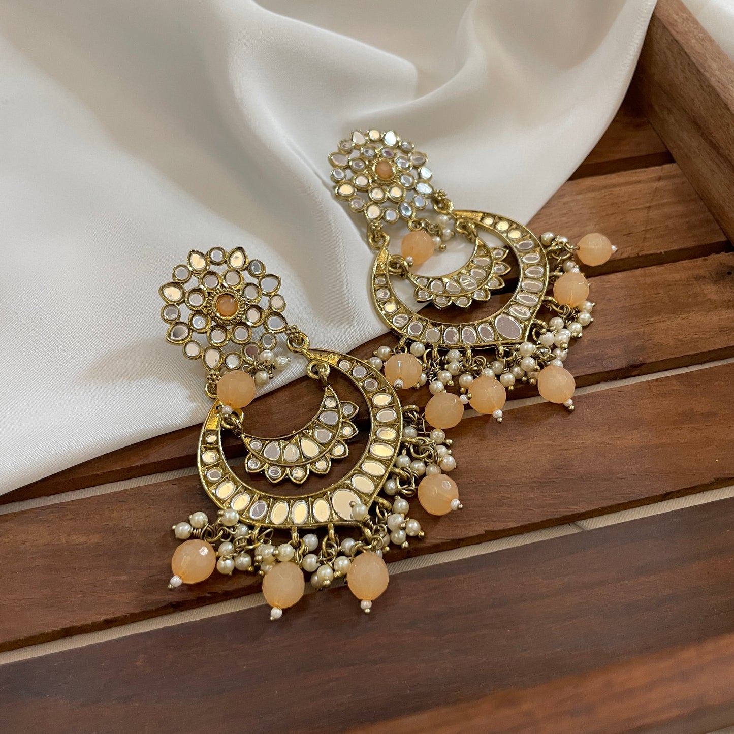 Mirror earrings