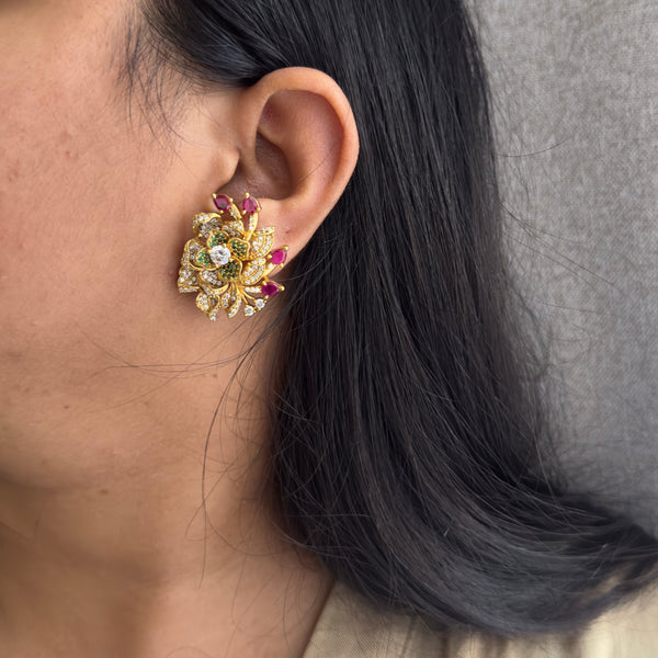 Flower Premium Studs