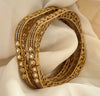 Dhriti Square Moissanite Opening Bangles