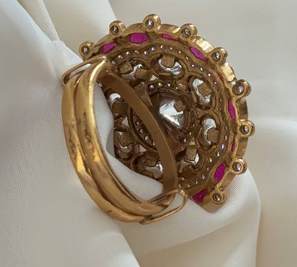 Sylia Polki Ajustable Ring