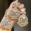 Nazmeet Mirror Earring Tikka Set