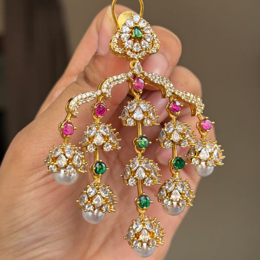 Chandelier Sakhi Earrings