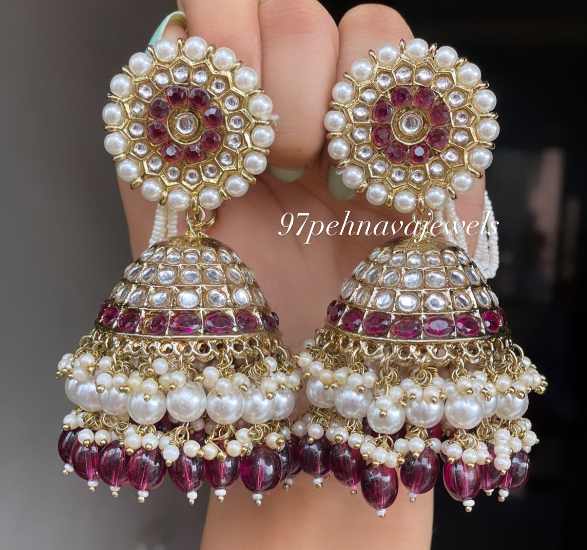 Mehendi Jhumkas